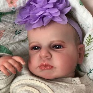Wide awake Baby Reborn Doll